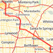 L.A. - Buena Park; River to Firestone