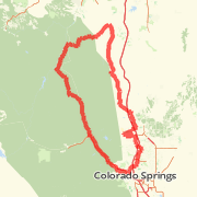 AFA Epic Ride 1 Bike Ride route image