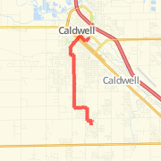 A ride mapped on 06/18/2011