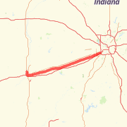 A ride mapped on 06/19/2011