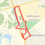 A run mapped on 06/19/2011 Run route image