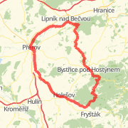 Prerov-Holesov-Rusava-Hostyn-Bystrice-Helfstyn-Lipnik-Osek-Lysky-Prerov