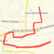A run mapped on 06/18/2011