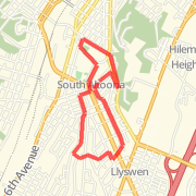 3 miles with hills
