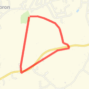 A run mapped on 06/21/2011