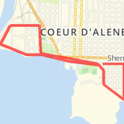 4 Mile CDA Park Loop