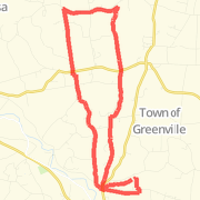 A ride mapped on 06/23/2011