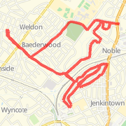7 Mile run into Jenkintown