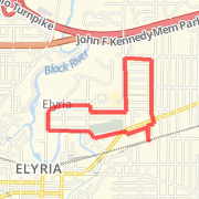 A run mapped on 06/25/2011