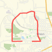 A run mapped on 06/28/2011