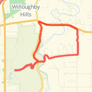 8 mile run