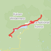 Huntington Lake & Kaiser Pass Climb