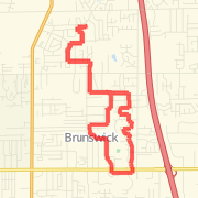 A run mapped on 07/02/2011