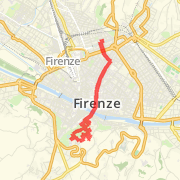 Firenze - Hotel to Boboli garden and back