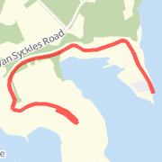 Skylands Tri 5k run course (~3.19 mls