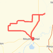 A ride mapped on 07/03/2011