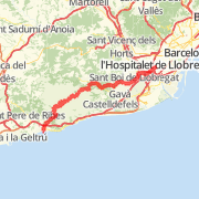 Cornella-Begues-Sitges 3 Julio 2011