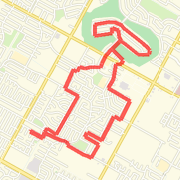 Timbergate 6.4mile Route