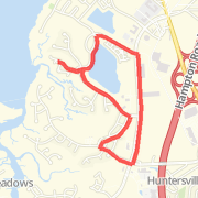 3.5 Miles from Inlet Place Around Riverfront by the Clubhouse