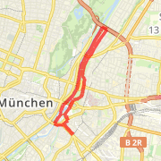 Munich Medium run to Issaring Bridge