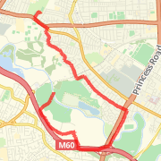 15/09/08 Monday run (knee got sore at 3miles)