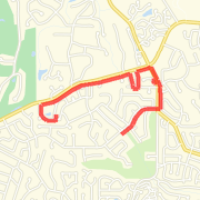 Up Clayton and around to Monticello