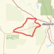 A ride mapped on 07/12/2011