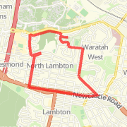 hilly lazy run