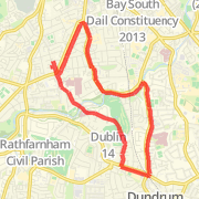 A run mapped on 17/07/2011