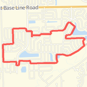5 mile course