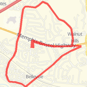 A run mapped on 07/20/2011