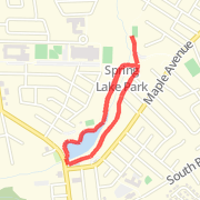 Simple Sring Lake 1.51 mile