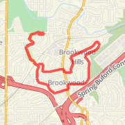 A run mapped on 07/21/2011