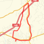 A run mapped on 07/22/2011