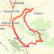 A ride mapped on 07/23/2011