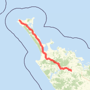 North To South Run - Log of total running