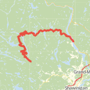Parc Mauricie, route