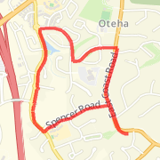 A run mapped on 07/25/2011