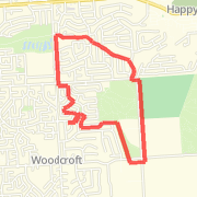 lindys run 6.4km