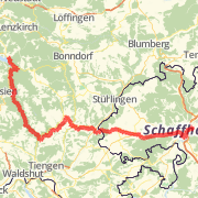 A ride mapped on 07/27/2011