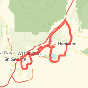 Tour de St. George 65 mile route