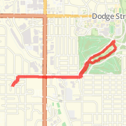 around elmwood and back