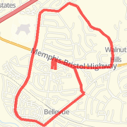 A run mapped on 07/29/2011