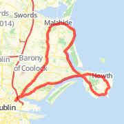 A ride mapped on 07/29/2011