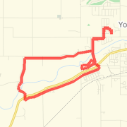 9 mile Preist Ford Loop Run