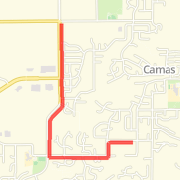 Parker St to top of Prune Hill 1.97 mi