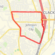 Clackamas Rd loop 08/02/2011