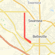 17th st to belt line