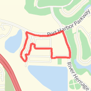 Soccer field loop