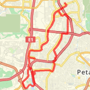 TTDI - Kelana jaya Pool Route